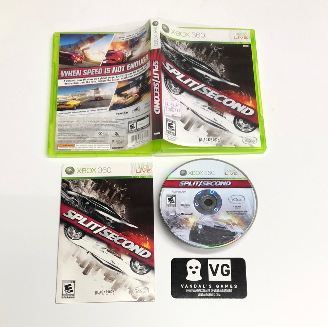 Xbox 360 - Split / Second Microsoft Xbox 360 Complete #111