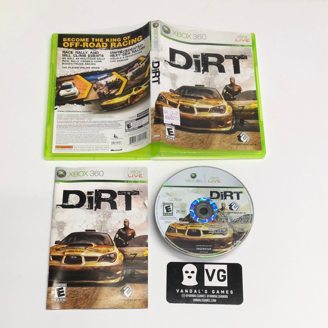 Xbox 360 - Dirt Microsoft Xbox 360 Complete #111