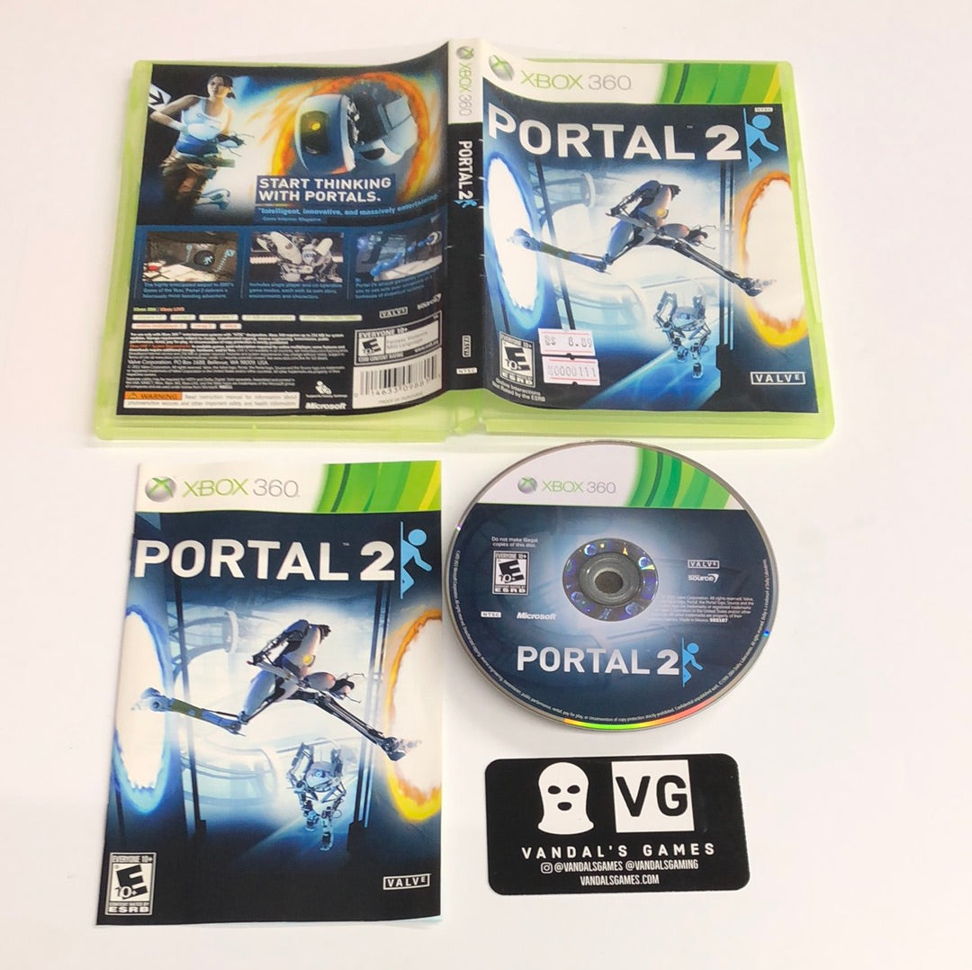 Xbox 360 - Portal 2 Microsoft Xbox 360 Complete #111