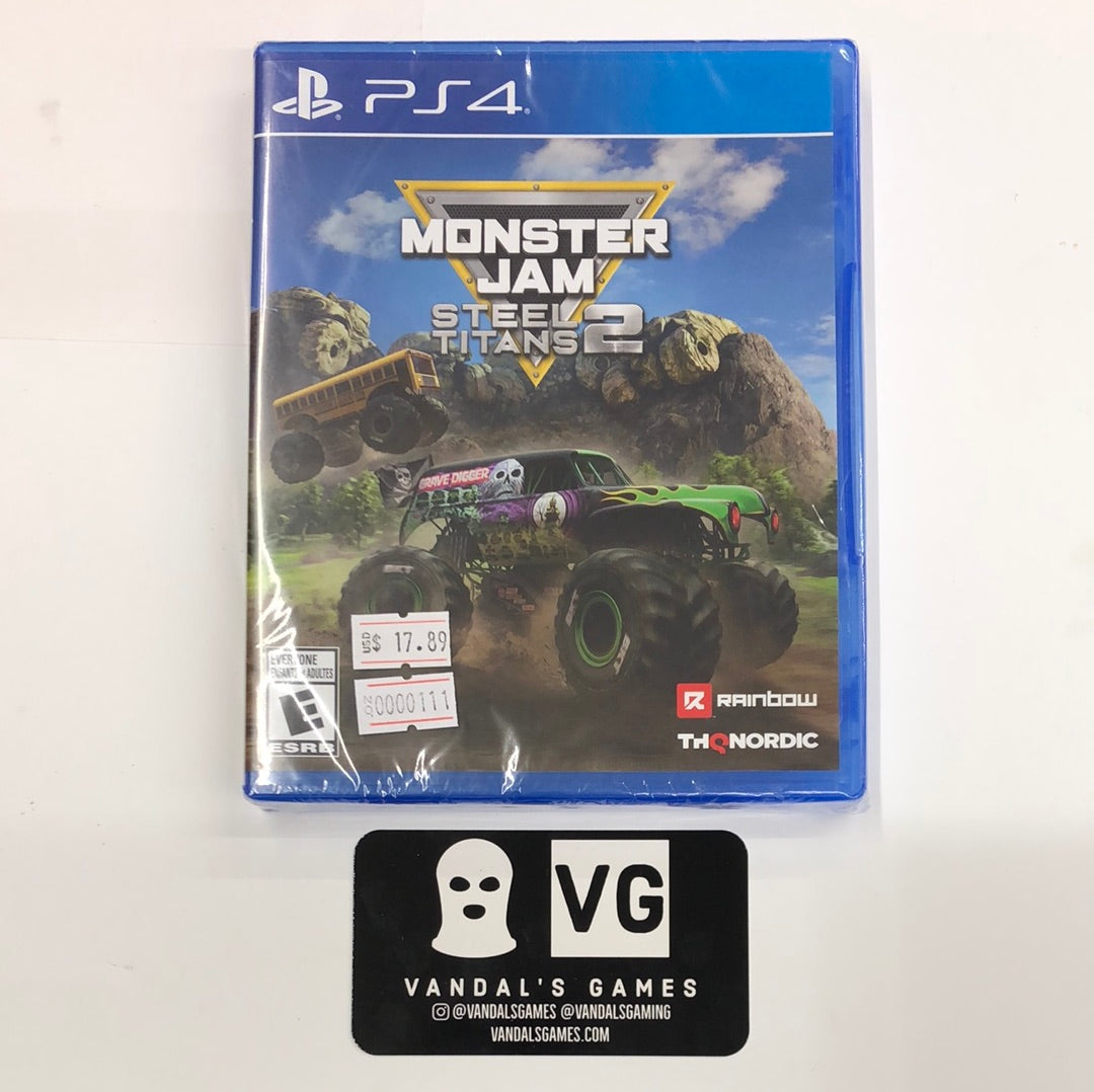 Ps4 - Monster Jam Steel Titans 2 Sony PlayStation 4 Brand New #111