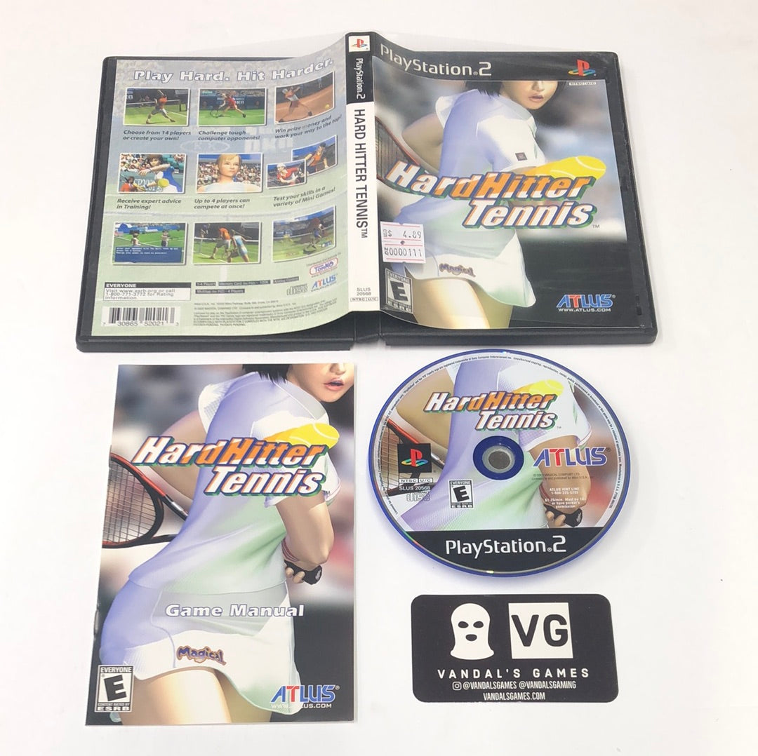 Ps2 - Hard Hitter Tennis Sony PlayStation 2 Complete #111