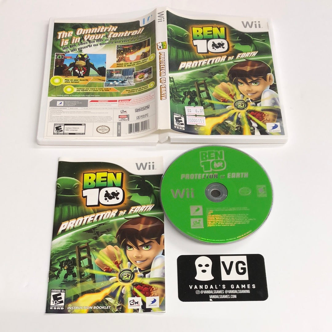 Wii - Ben 10 Protector of Earth Nintendo Wii Complete #111