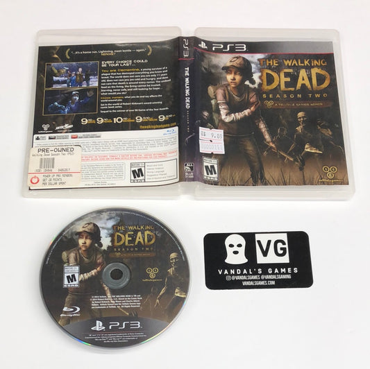 Ps3 - The Walking Dead Season Two Sony PlayStation 3 W/ Case #111