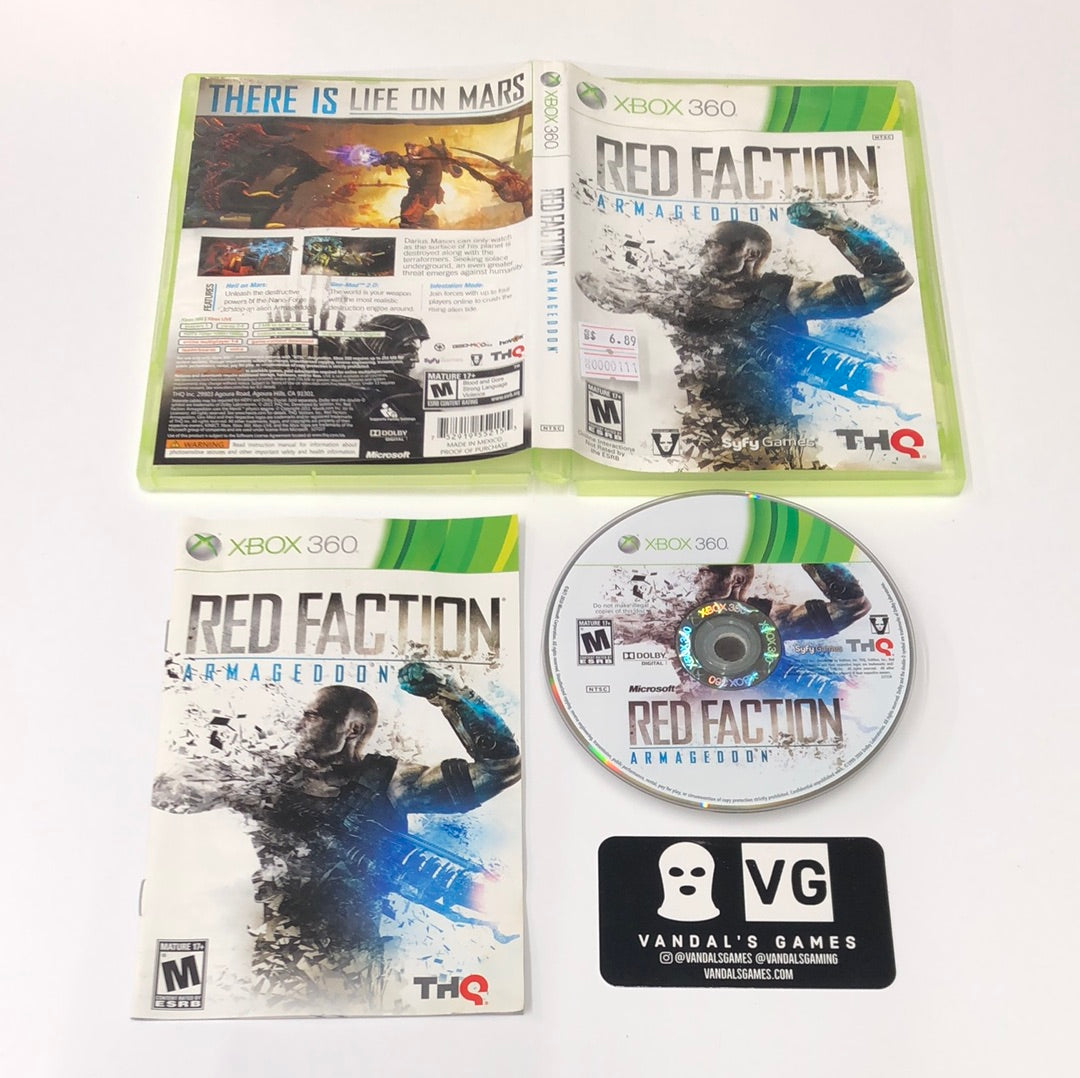 Xbox 360 - Red Faction Armageddon Microsoft Xbox 360 Complete #111