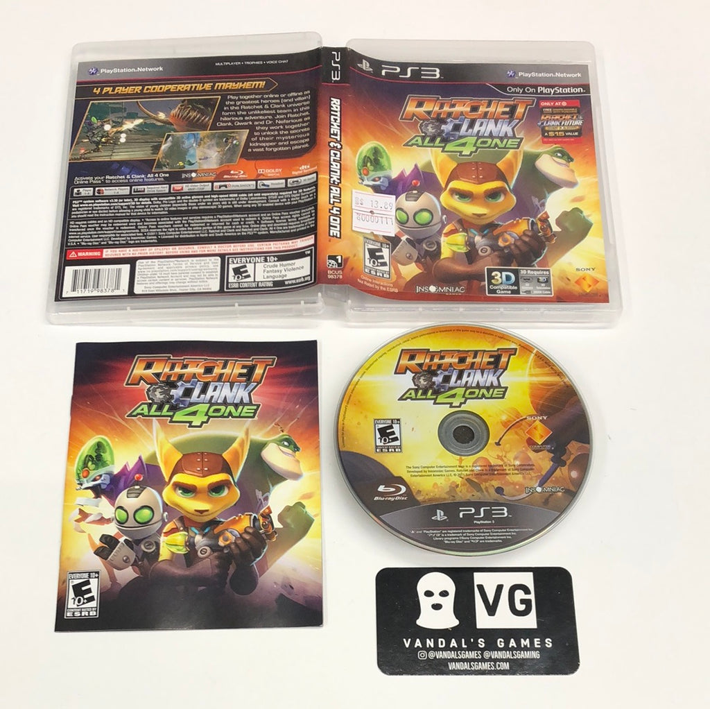 Ratchet & Clank : All 4 One Games PS3 - Price In India. Buy Ratchet & Clank  : All 4 One Games PS3 Online at