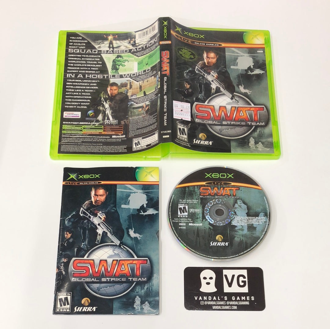 Xbox - SWAT Global Strike Team Microsoft Xbox Complete #111