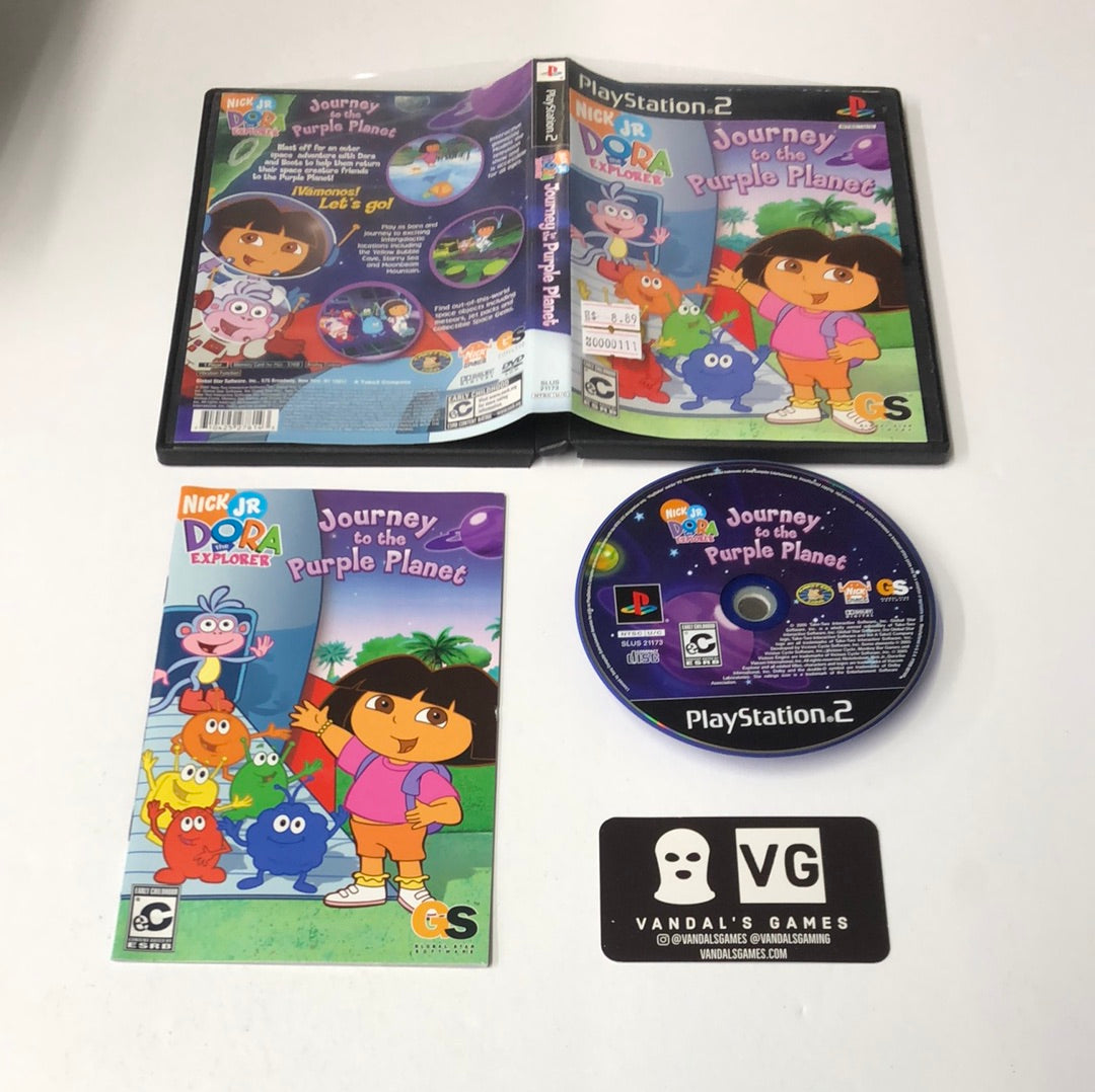 Ps2 - Dora the Explorer Journey to the Purple Planet Sony PlayStation 2 Complete #111