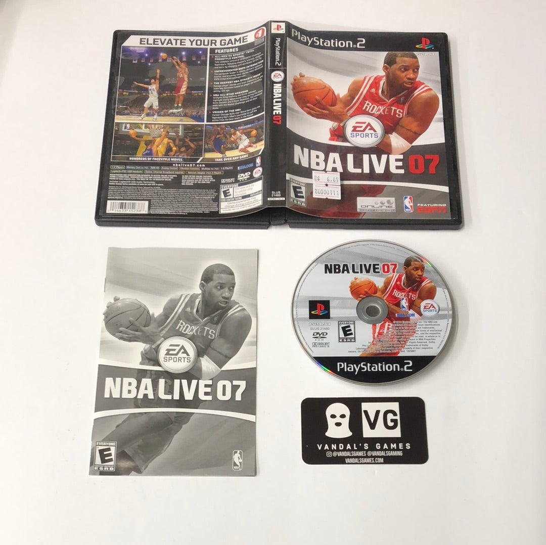 Ps2 - NBA Live 07 Sony PlayStation 2 Complete #111