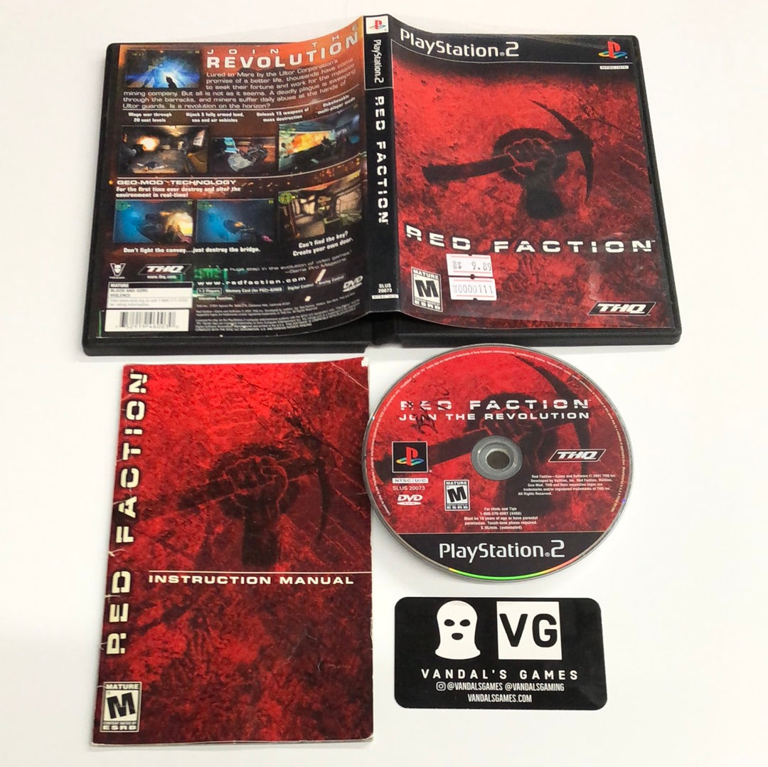 Ps2 - Red Faction Sony PlayStation 2 Complete #111