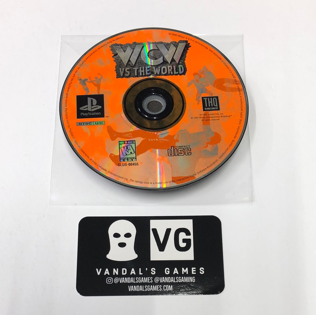 Ps1 - WCW Vs the World Sony PlayStation 1 Disc Only #111