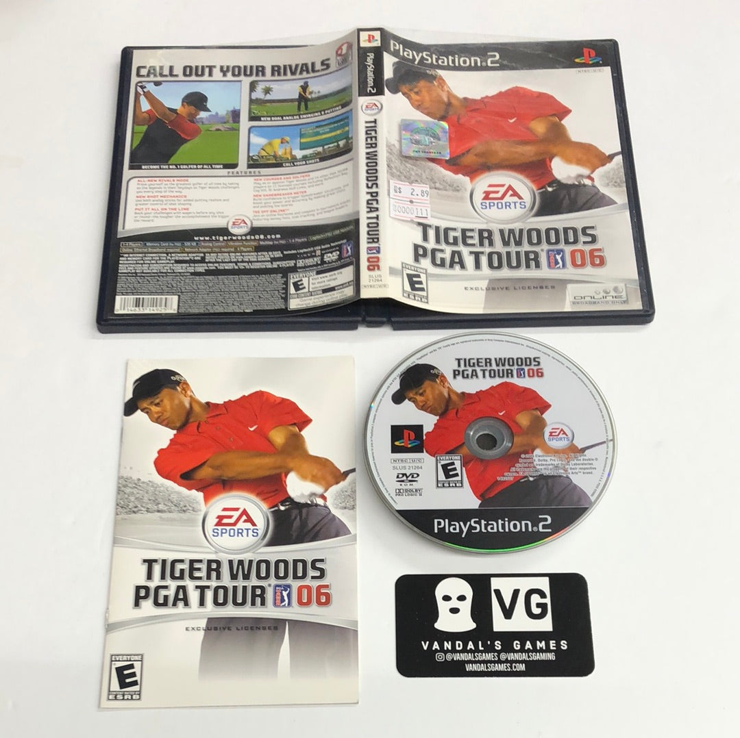 Ps2 - Tiger Woods PGA Tour 06 Sony PlayStation 2 Complete #111
