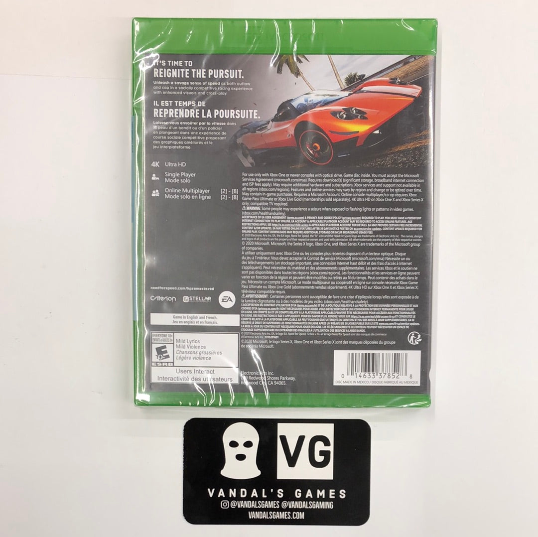 Xbox One - Need For Speed Hot Pursuit Remastered Xbox Series X new #111