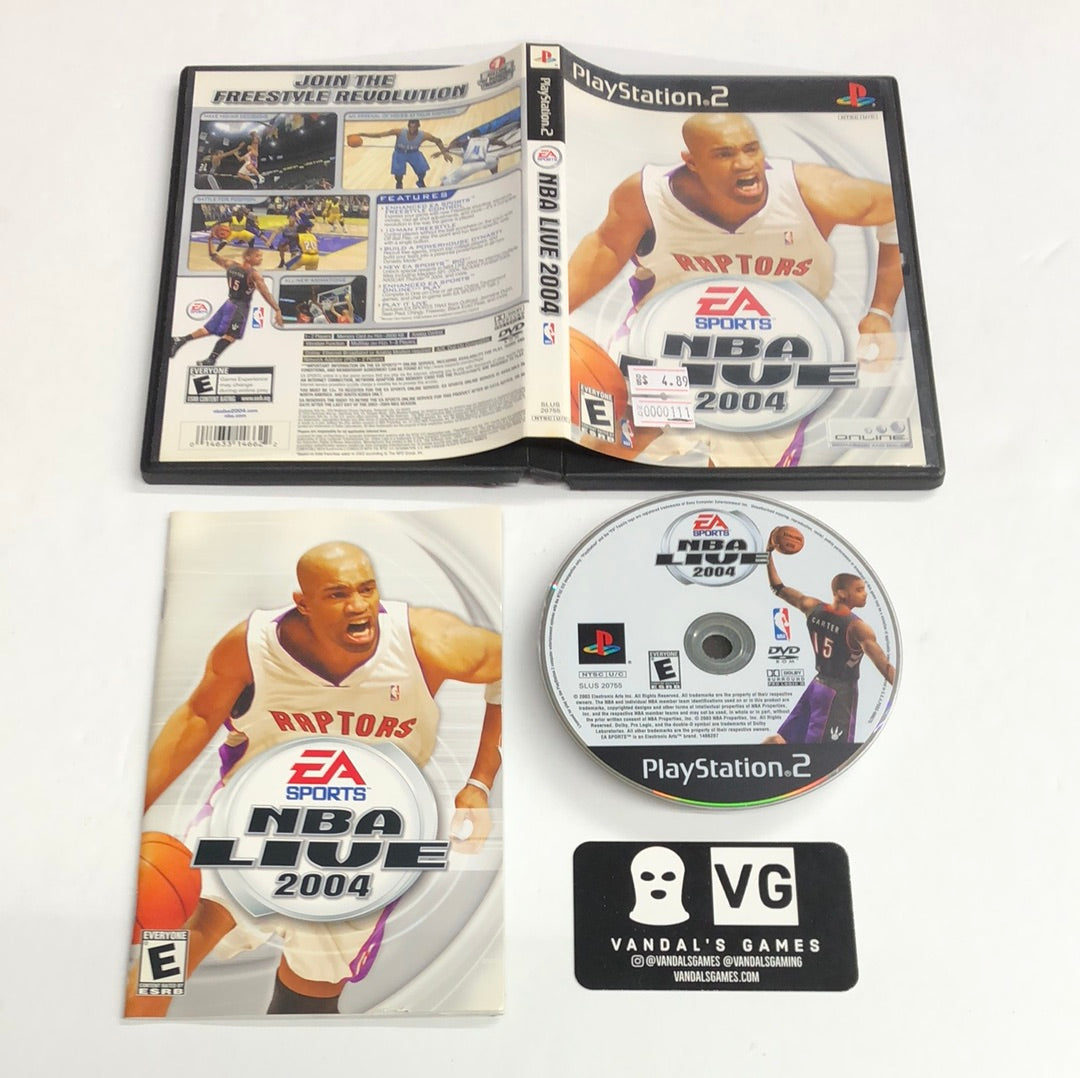 Ps2 - NBA Live 2004 Sony PlayStation 2 Complete #111