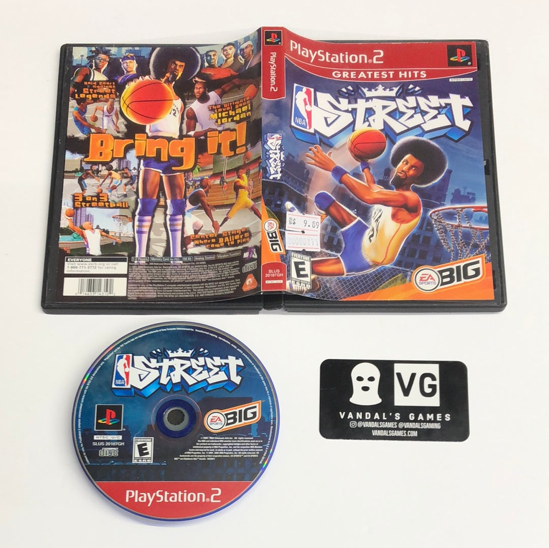 Ps2 - NBA Street Greatest hits Sony PlayStation 2 W/ Case #111
