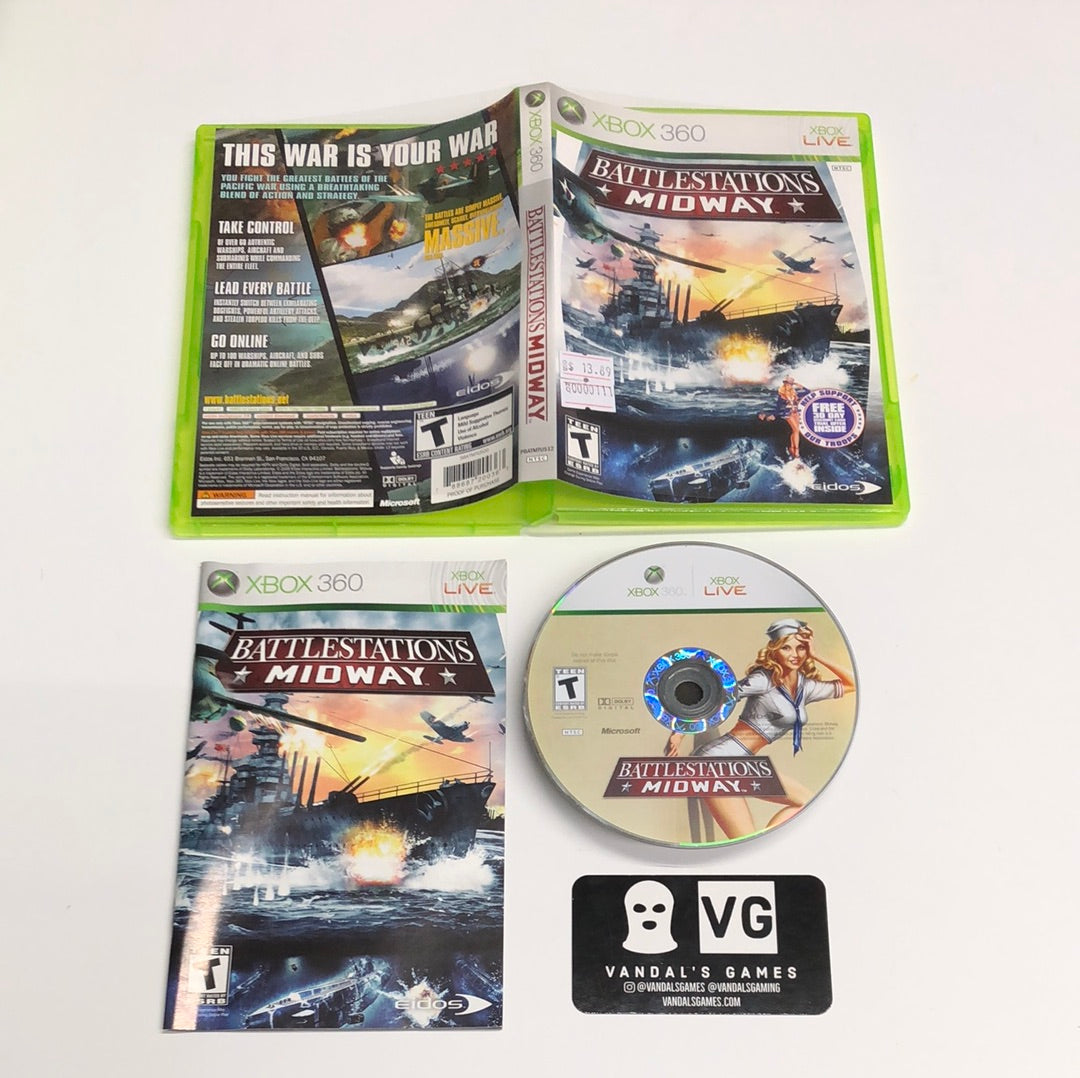 Xbox 360 - Battlestation Midway Microsoft Xbox 360 Complete #111