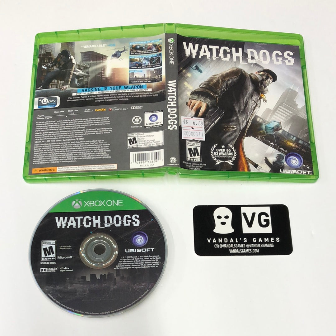 Xbox One - Watch Dogs Microsoft Xbox One w/ Case #111