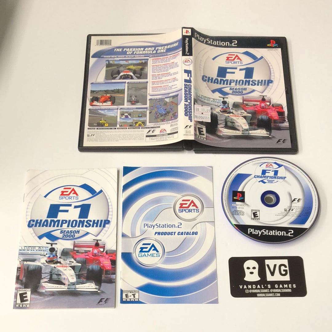 Ps2 - F1 Championship Season 2000 Sony PlayStation 2 Complete #111
