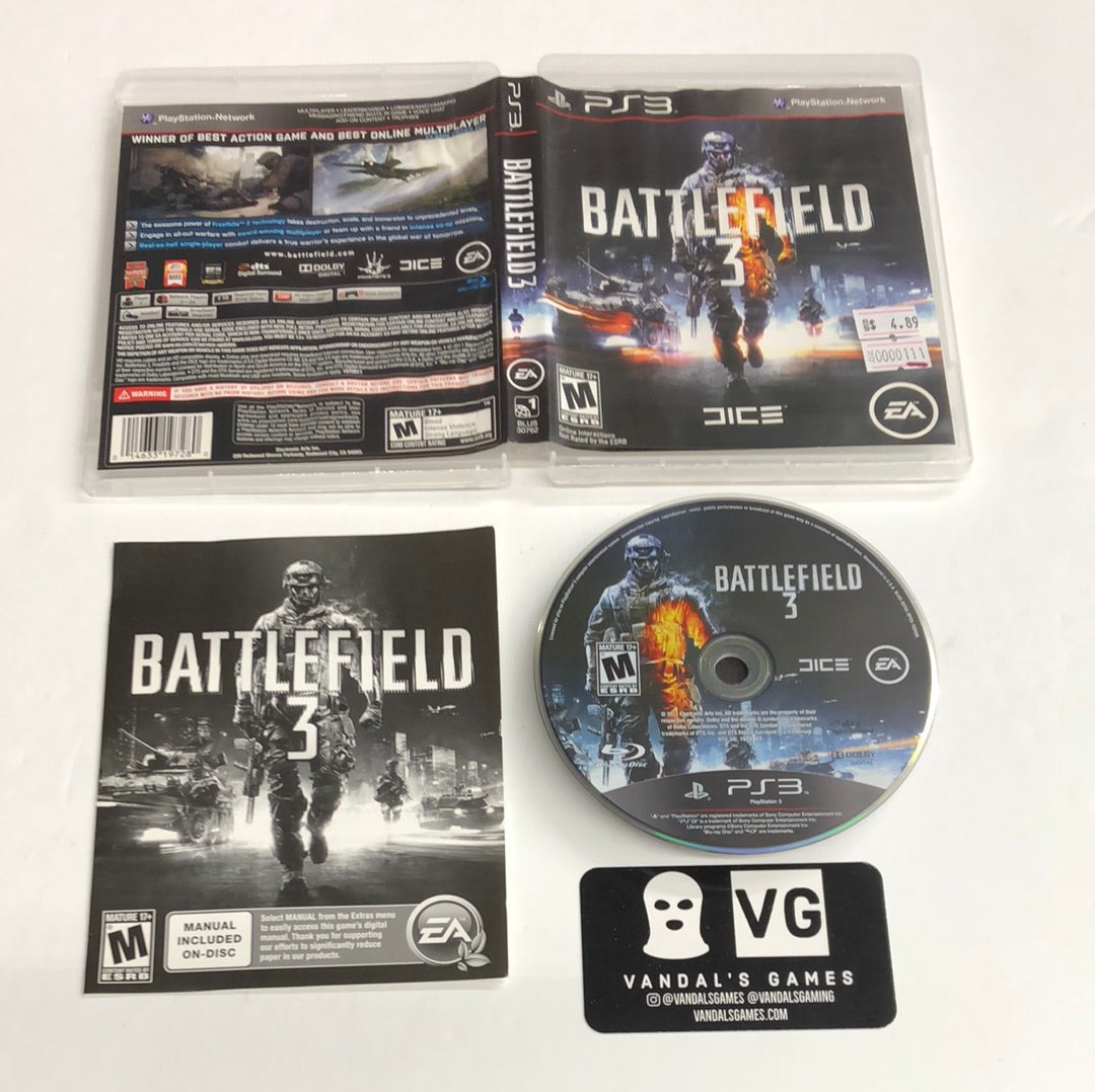 Ps3 - Battlefield 3 Sony PlayStation 3 Complete #111