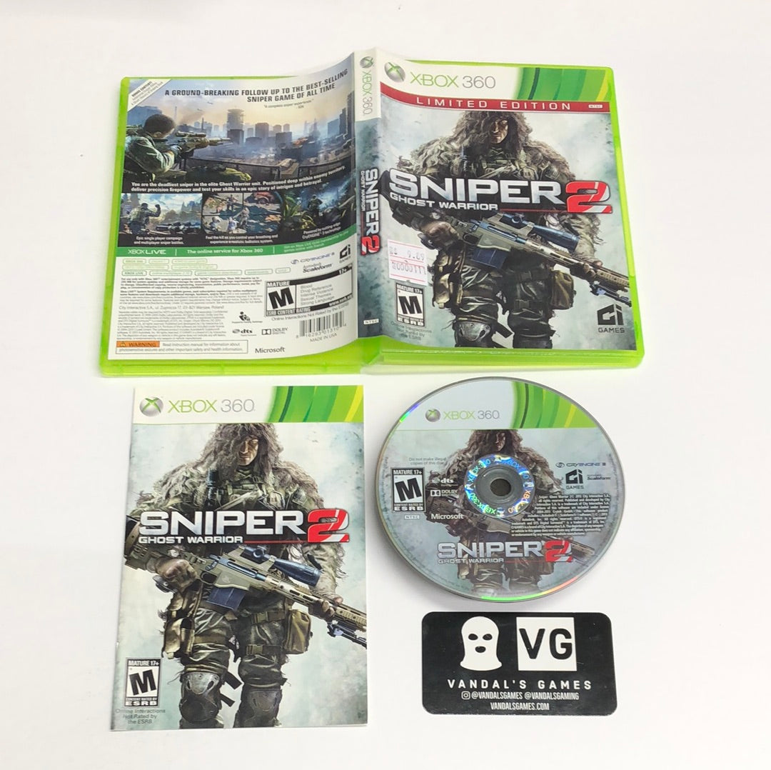 Xbox 360 - Sniper 2 Ghost Warrior Microsoft Xbox 360 Complete #111