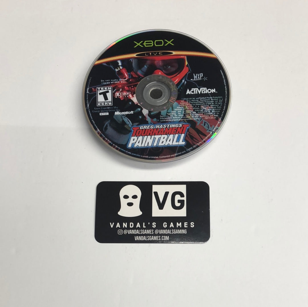 Xbox - Greg Hastings Tournament Paintball Microsoft Xbox Disc Only #111