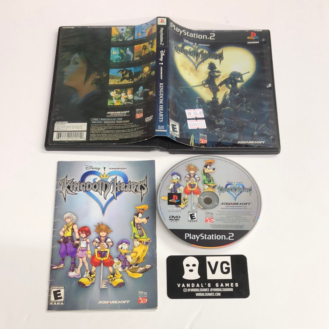 Ps2 - Kingdom Hearts Black Label Sony PlayStation 2 Complete #111
