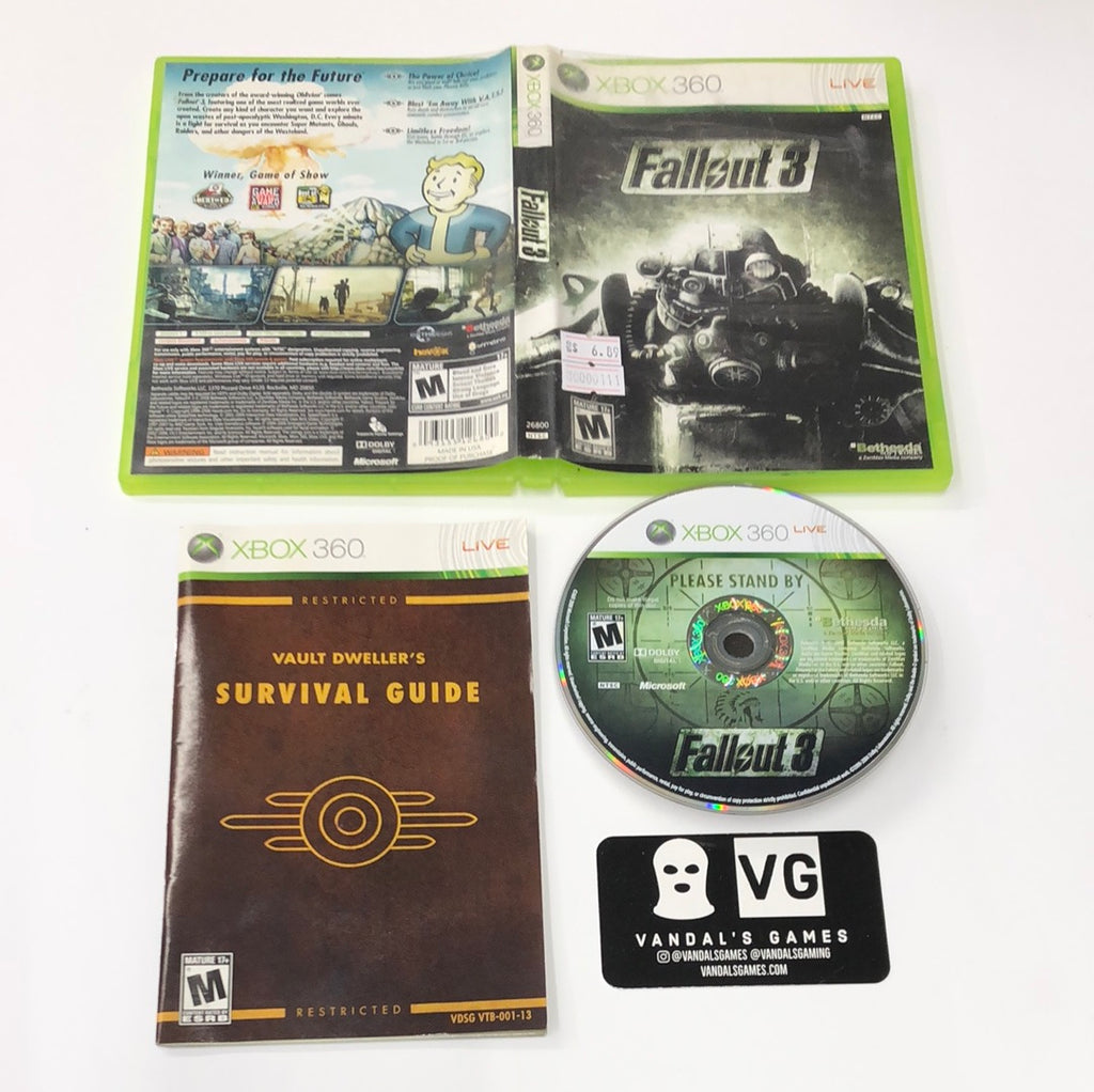 Xbox 360 - Fallout 3 - waz