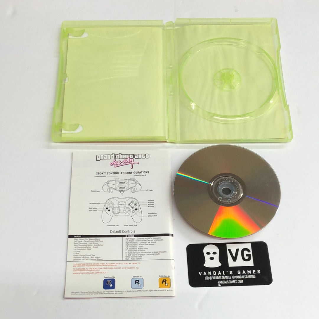 Xbox - Grand Theft Auto Vice City Xbox Collection Case  Microsoft Complete #111