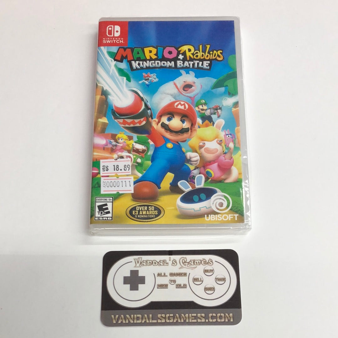 Switch - Mario + Rabbids Kingdom Battle Nintendo Switch Brand New #111