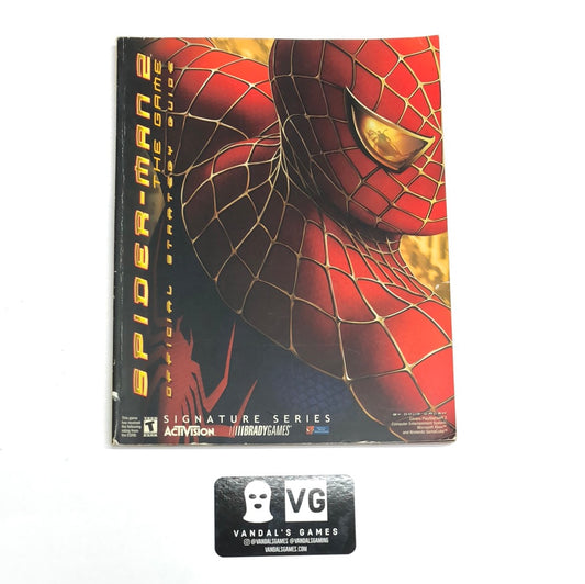 Guide - Spider-Man 2 W/ Poster Gamecube PlayStation 2 Xbox Strategy #1769