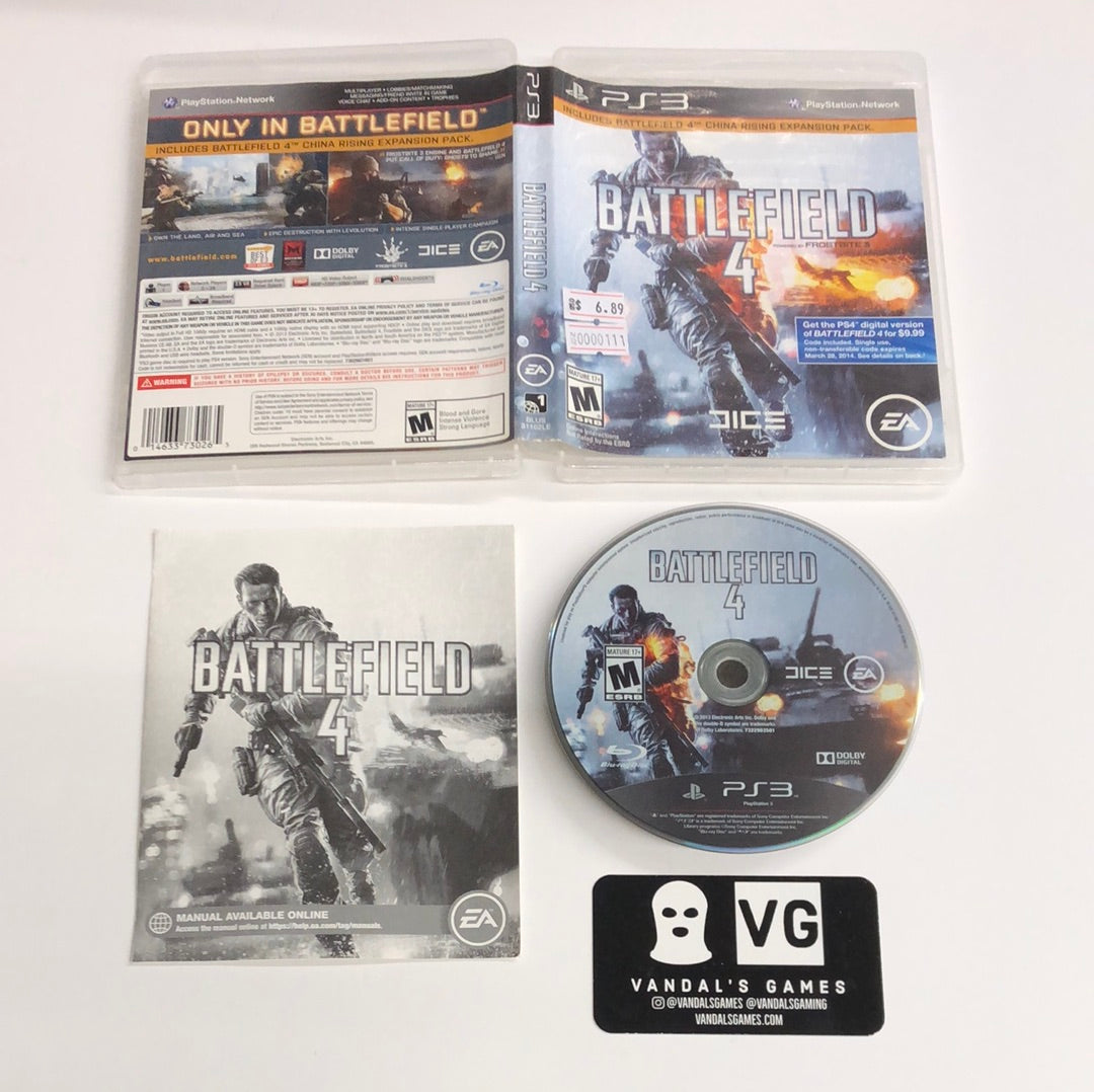 Ps3 - Battlefield 4 Sony PlayStation 3 Complete #111