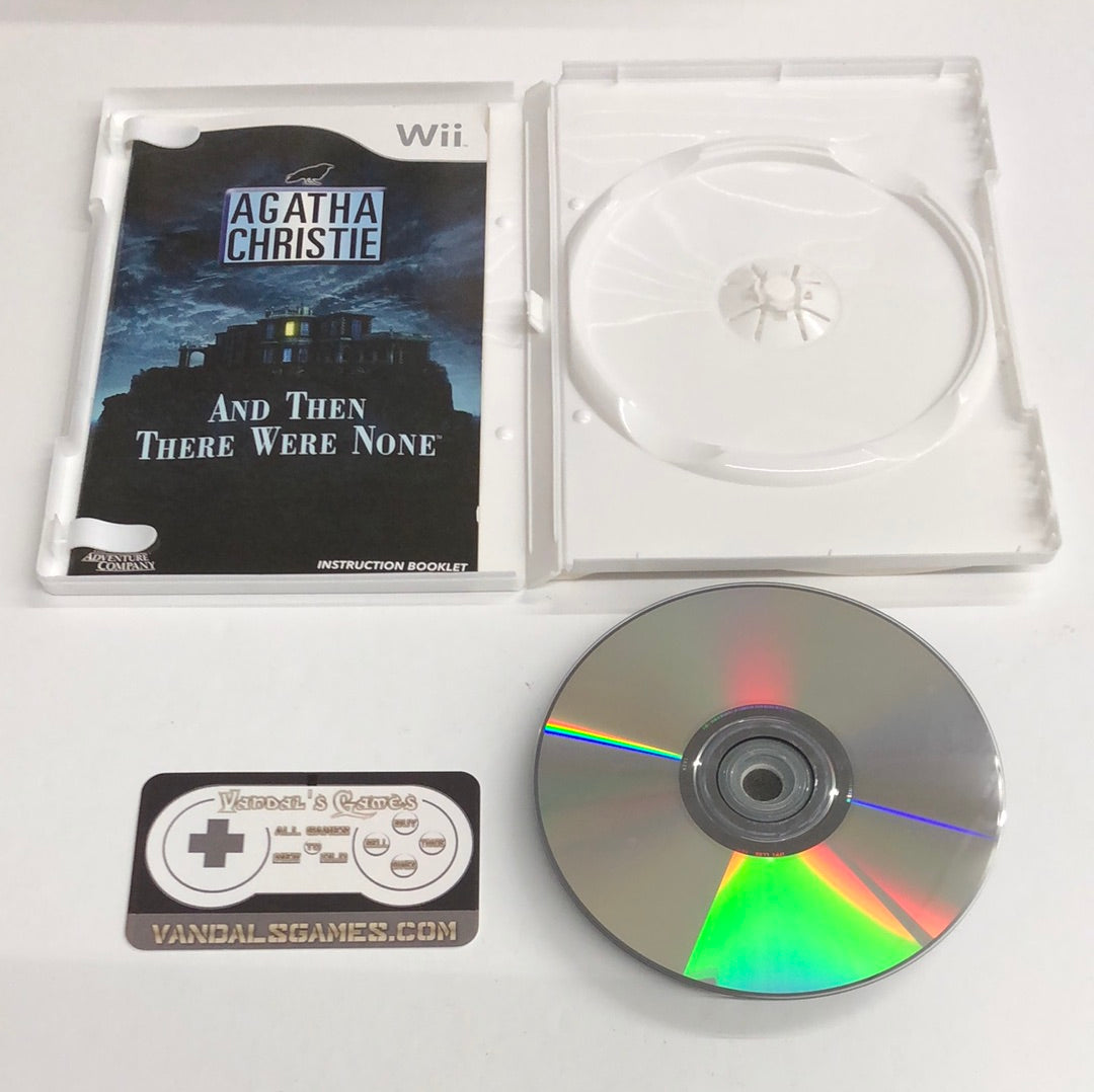 Wii - Agatha Christie And Then There Were None Nintendo Wii Complete #111