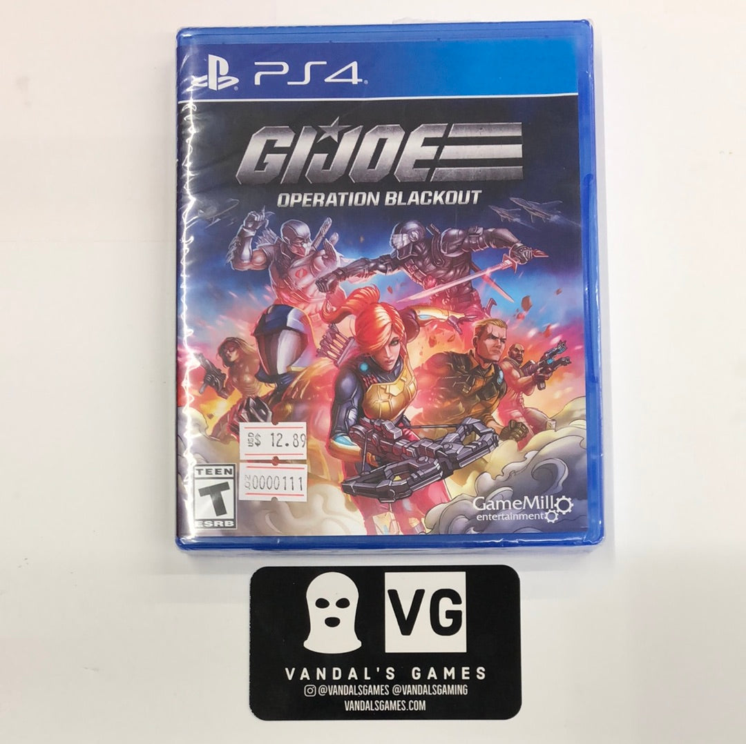 Ps4 - G.I. Joe Operation Blackout Sony PlayStation 4 Brand New #111