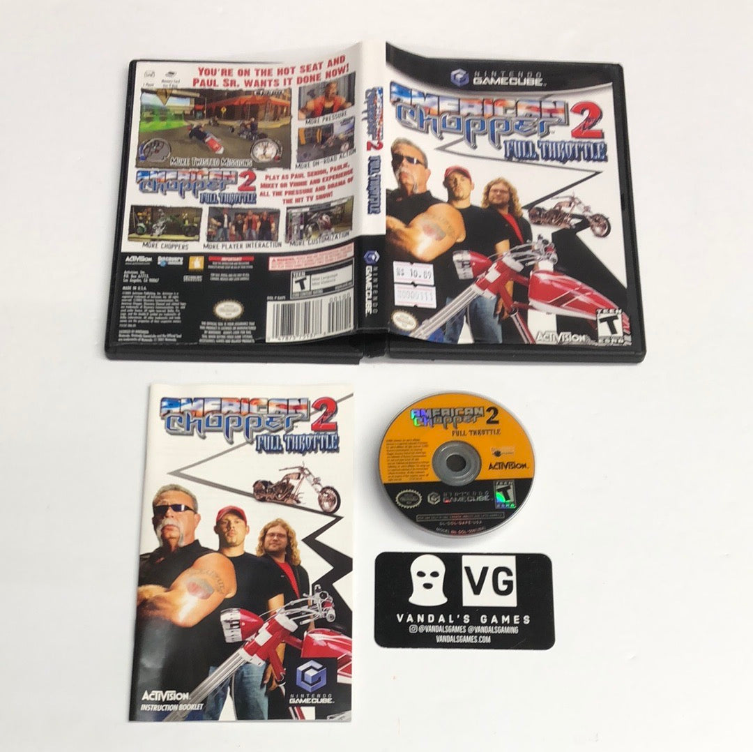 Gamecube - American Chopper 2 Full Throttle Nintendo Gamecube Complete #111