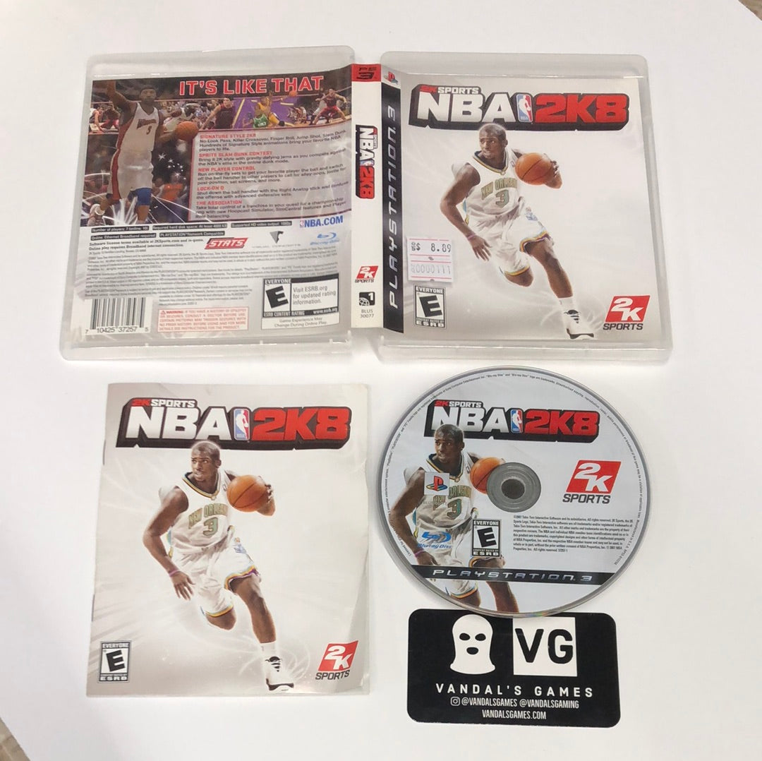 Ps3 - NBA 2k8 Sony PlayStation 3 Complete #111