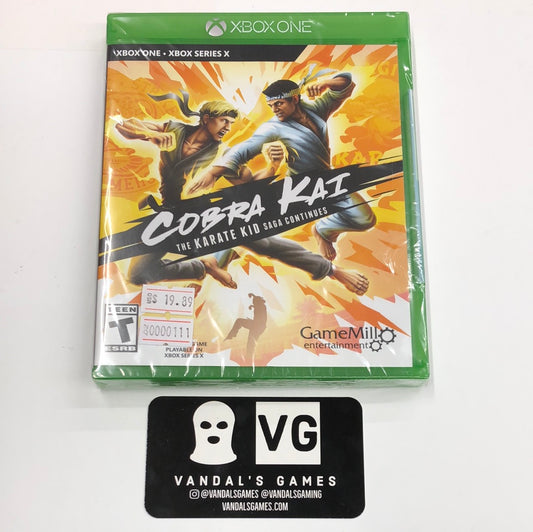 Xbox One - Cobra Kai The Karate Kid Saga Continues Xbox Series X Brand new #111