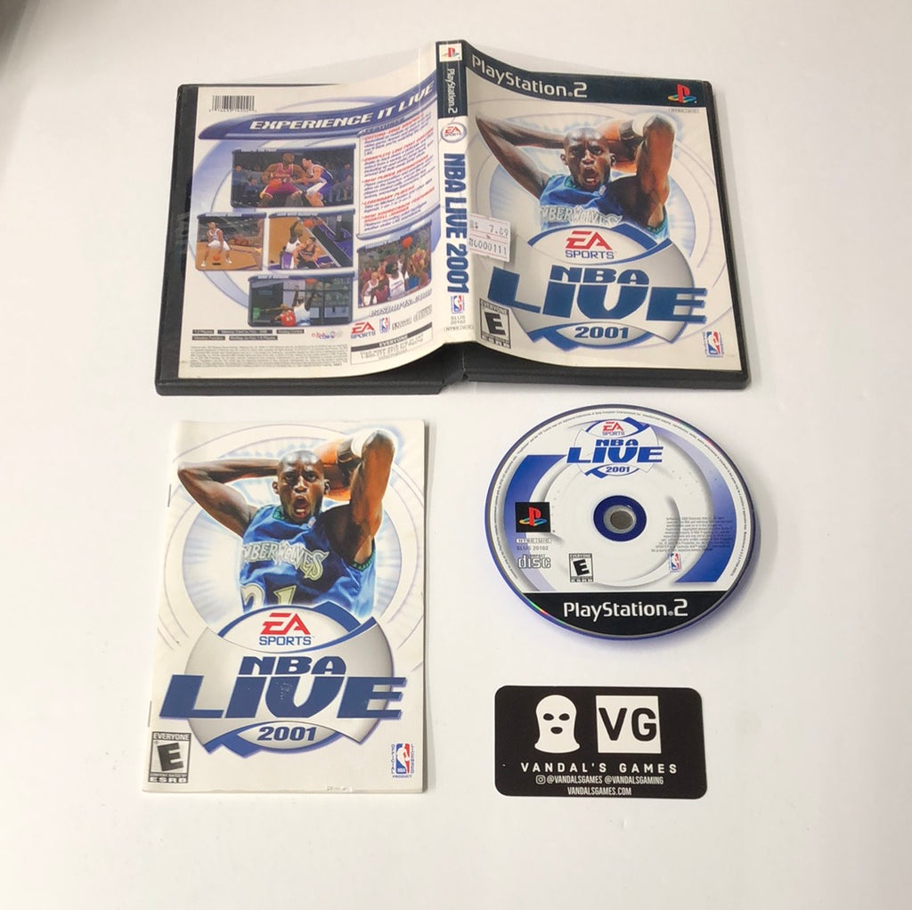 Ps2 - NBA Live 2001 Sony PlayStation 2 Complete #111