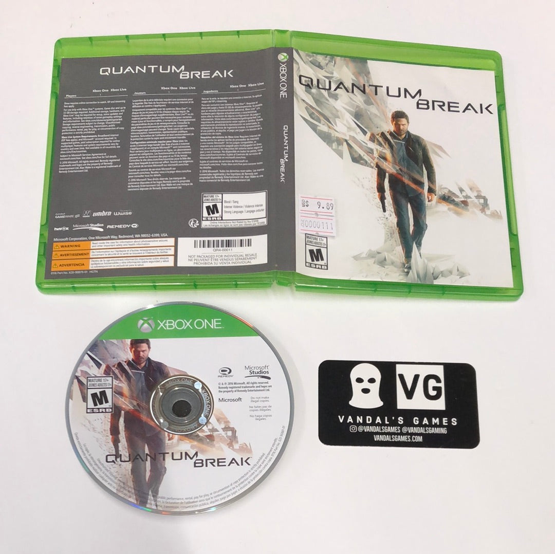 Xbox One - Quantum Break NFR Case Microsoft Xbox One w/ Case #111
