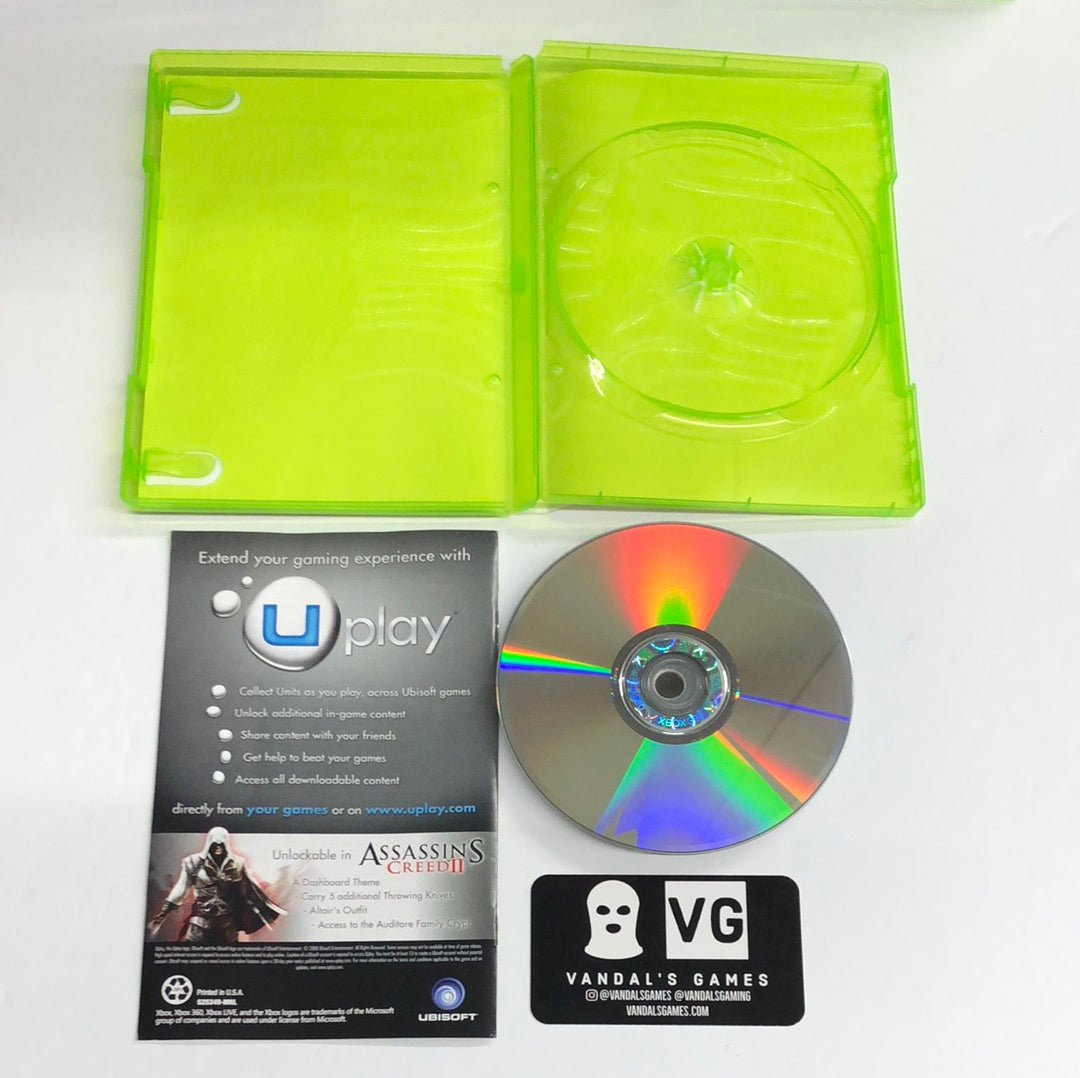 Xbox 360 - Assassin's Creed 2 II Gamestop Case No Map Xbox 360