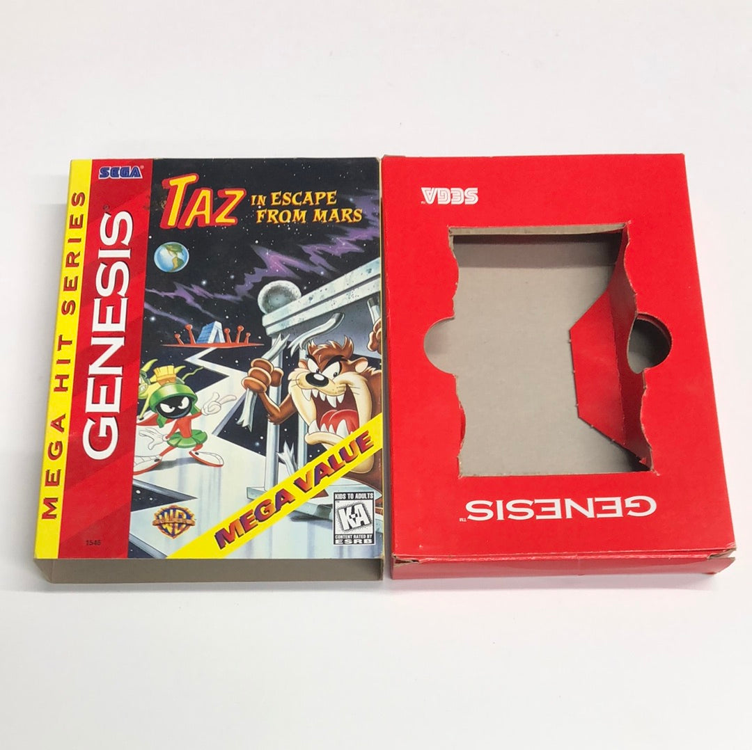Genesis - Taz in Escape From Mars Sega Genesis Complete #1698