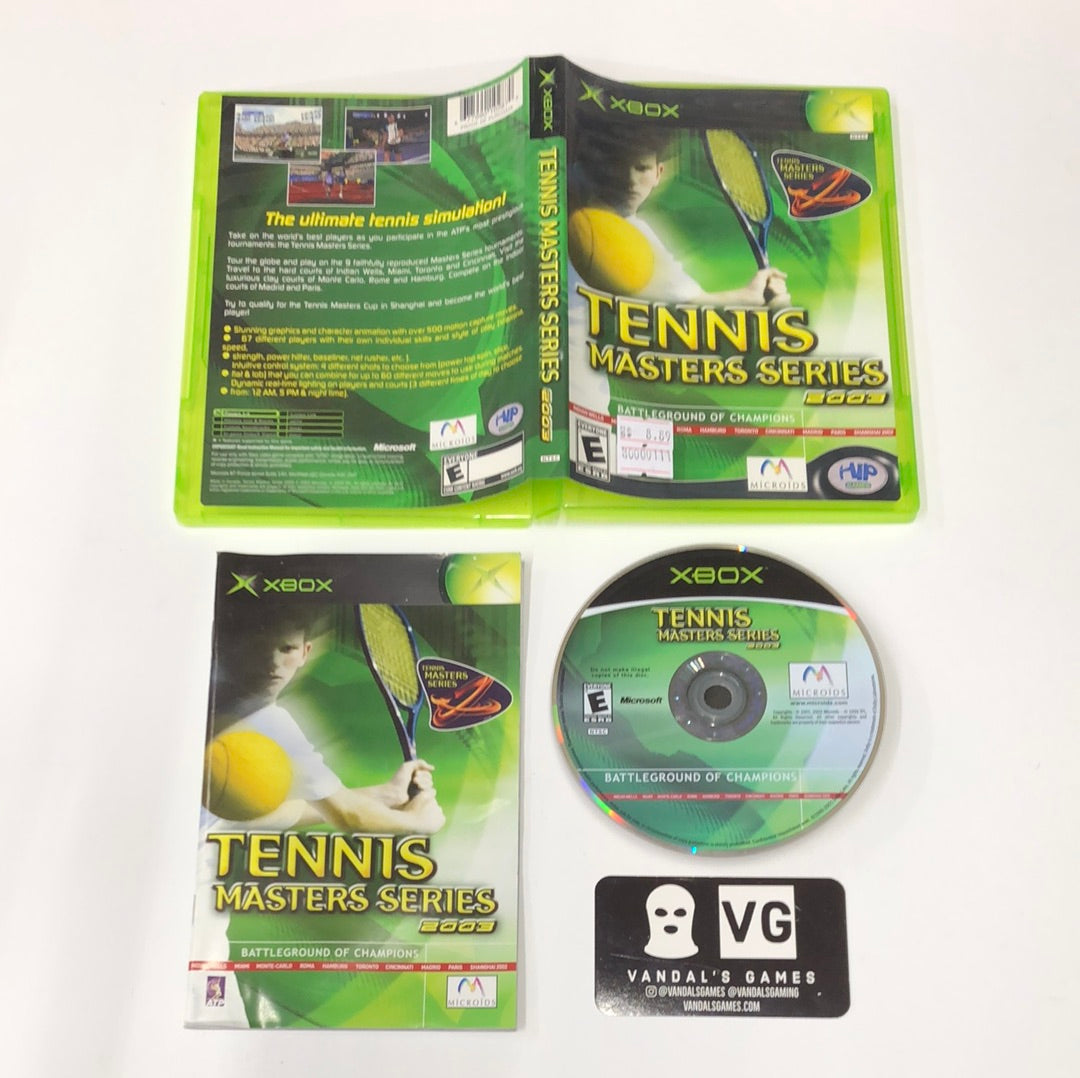 Xbox - Tennis Masters Series 2003 Microsoft Xbox Complete #111