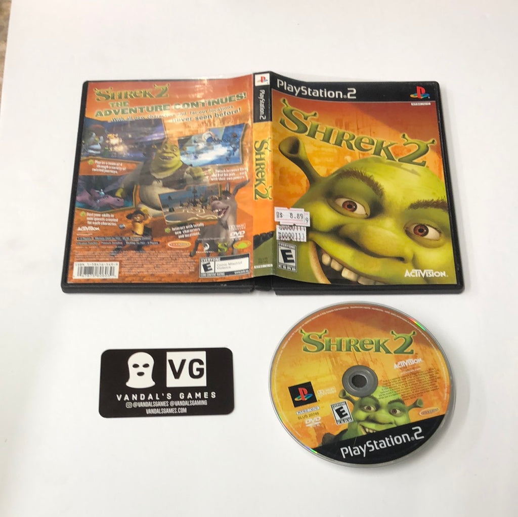 Ps2 - Shrek 2 Sony PlayStation 2 w/ Case #111 – vandalsgaming