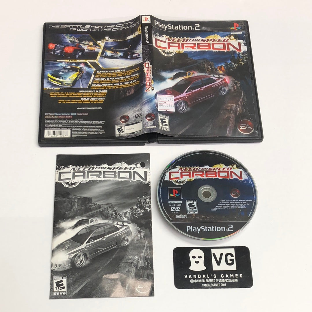 Ps2 - Need for Speed Carbon Sony PlayStation 2 Complete #111