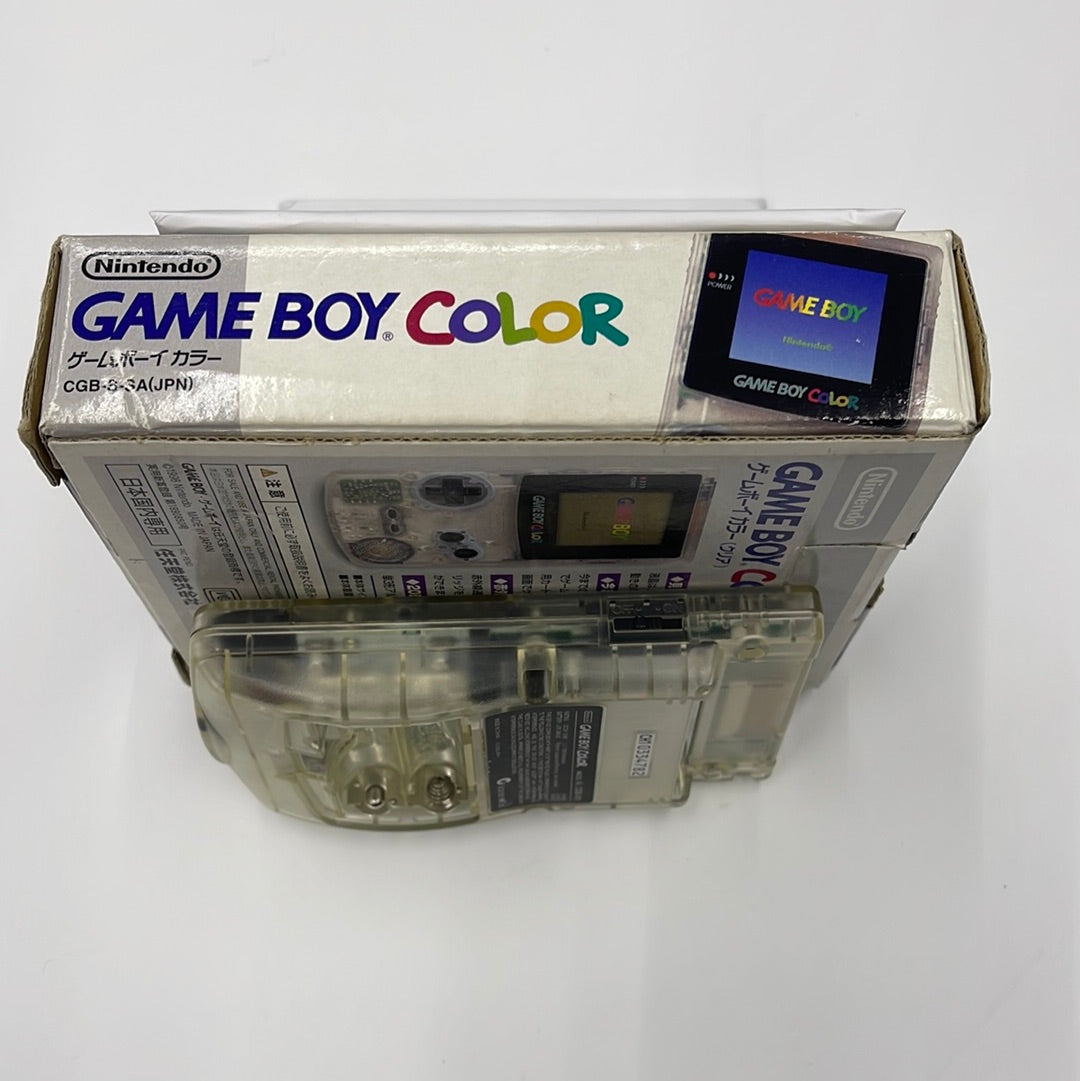 GBC - Clear Console Nintendo Gameboy Color Japan Tested #552 – vandalsgaming