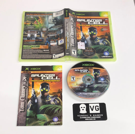 Xbox - Tom Clancy's Splinter Cell Pandora Tomorrow Microsoft Complete #111