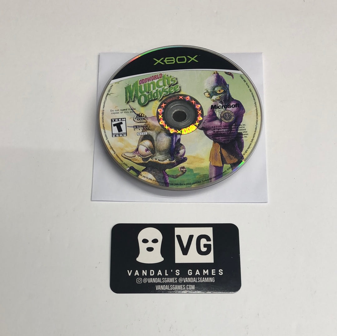 Xbox - Oddworld Munch's Oddysee Microsoft Xbox Disc Only #111