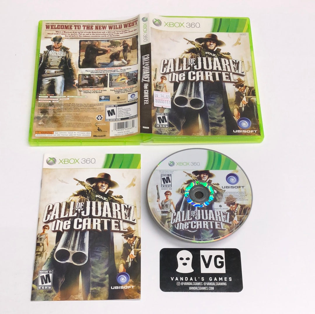 Xbox 360 - Call of Juarez the Cartel Microsoft Xbox 360 Complete #111