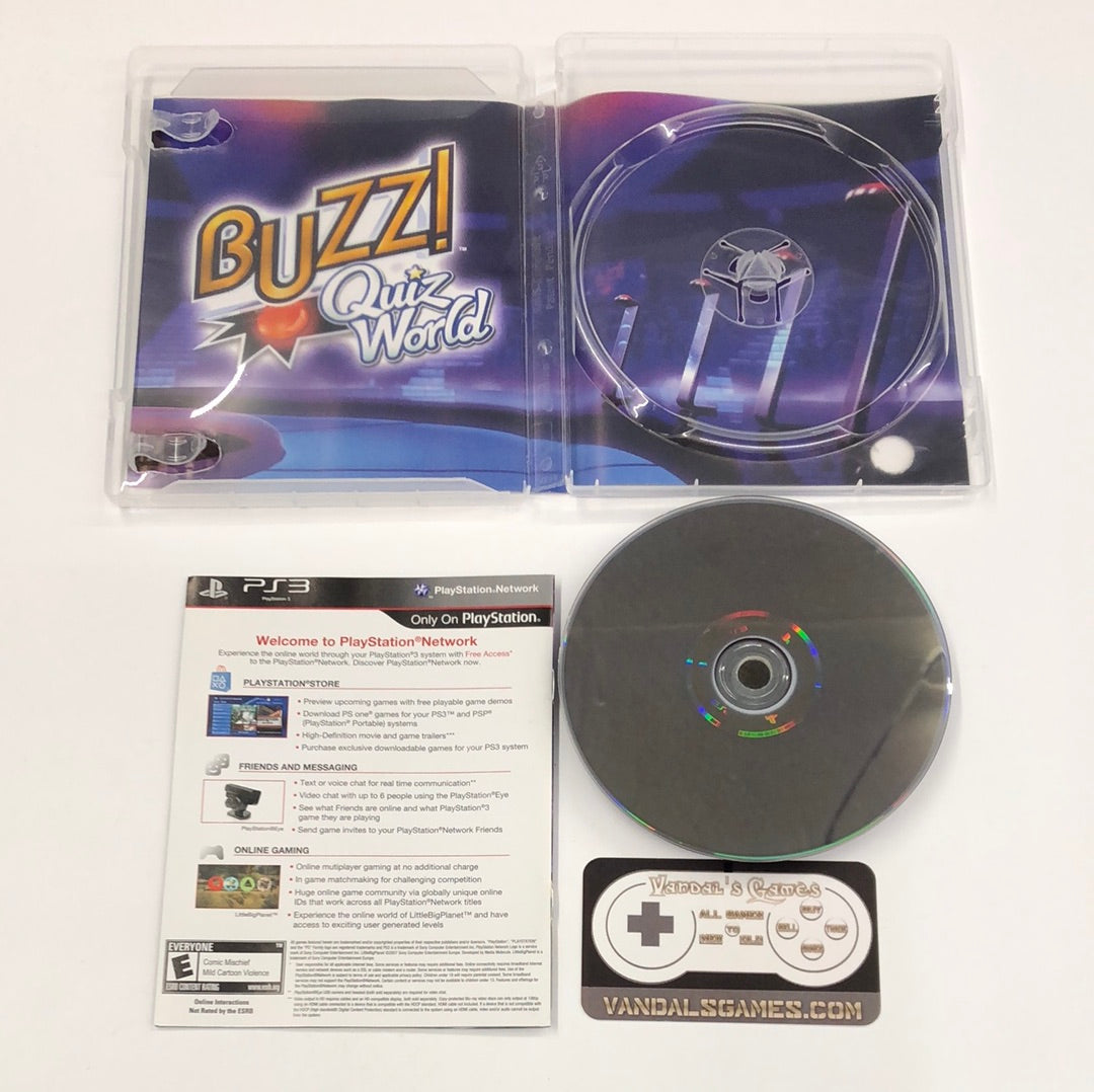 Ps3 - Buzz! Quiz World Sony PlayStation 3 Complete #111