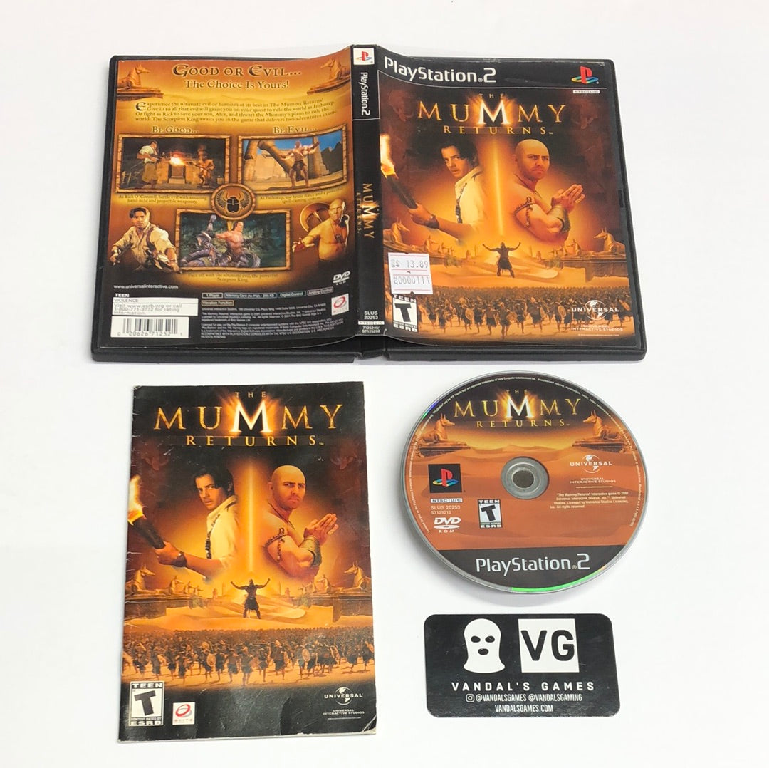 Ps2 - The Mummy Returns Sony PlayStation 2 Complete #111