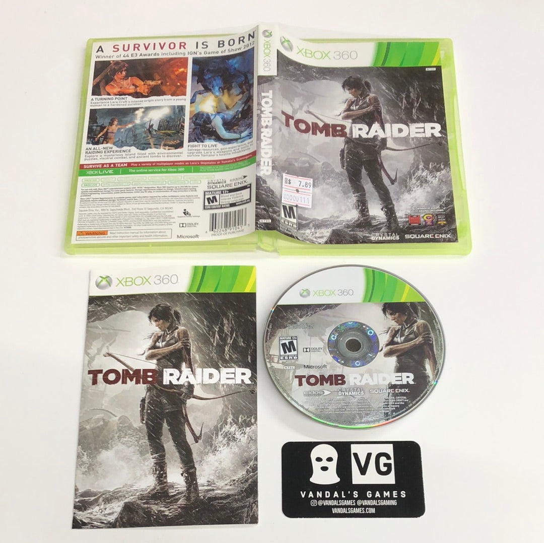 Xbox 360 - Tomb Raider Microsoft Xbox 360 Complete #111