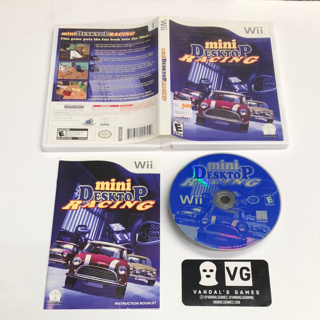 Wii - Mini Desktop Racing Nintendo Wii Complete #111